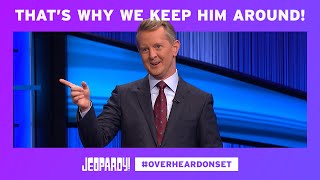 The Big Brain on Billy Wisse Overheard on Set JEOPARDY