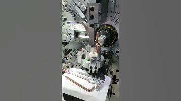 The bending process of a conductive copper bar- Good tools and machinery make work easy