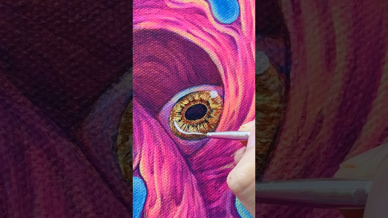 Eye ✨#jedthngo #acrylic #contemporary #surrealcontemporary #surrealism #contemporarysurrealist