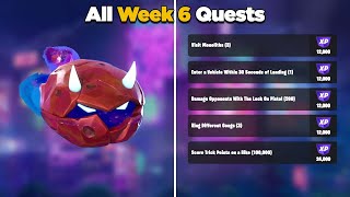 Fortnite All Week 6 Season Quests Guide - Chapter 4 Season 2