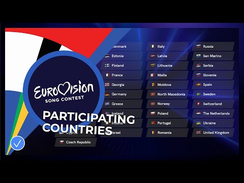 41 Countries will participate at Eurovision 2021