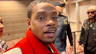 ERROL SPENCE JR REACTS TO CANELO VICIOUS KO VICTORY OVER CALEB PLANT