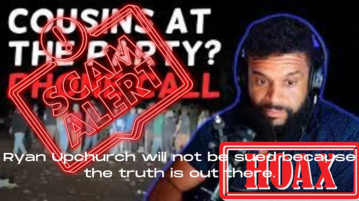 No one will sue Ryan Upchurch because the truth is...