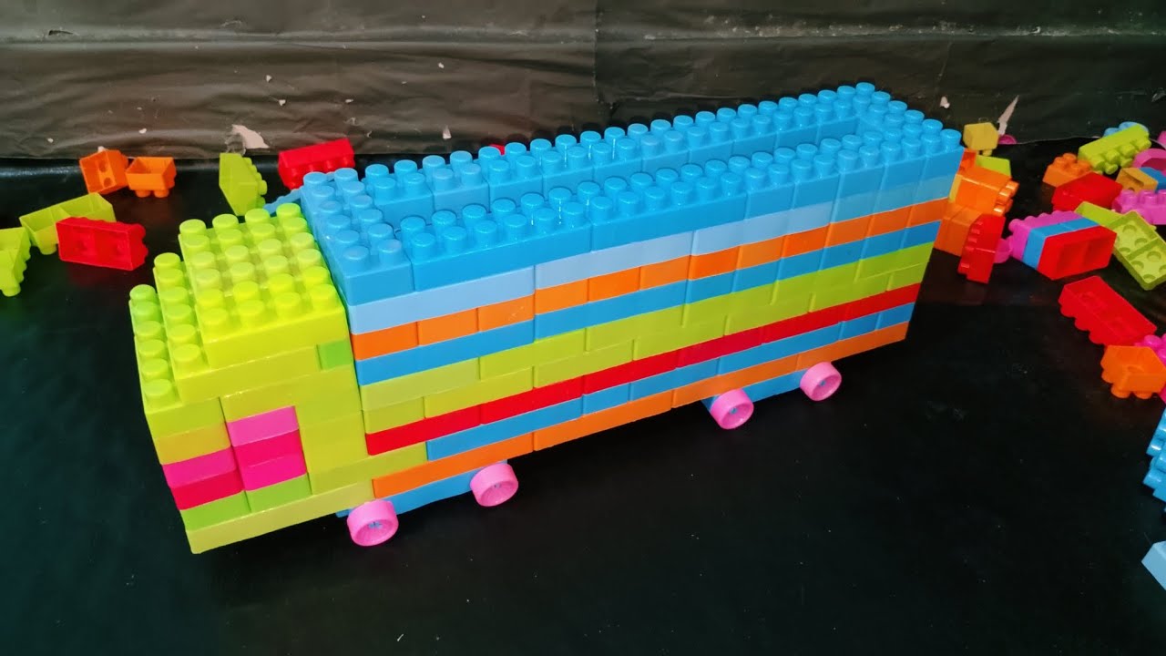 Satisfying DIy Lego Big Truck/ASMR Building Blocks/sumontoys72 