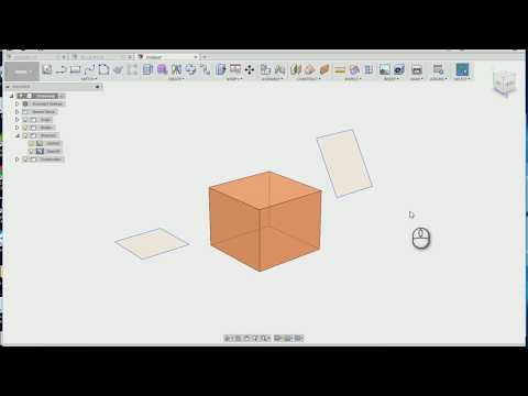 Как включить отображение скетчей в перспективе по умолчанию во Fusion 360 - Выпуск #037