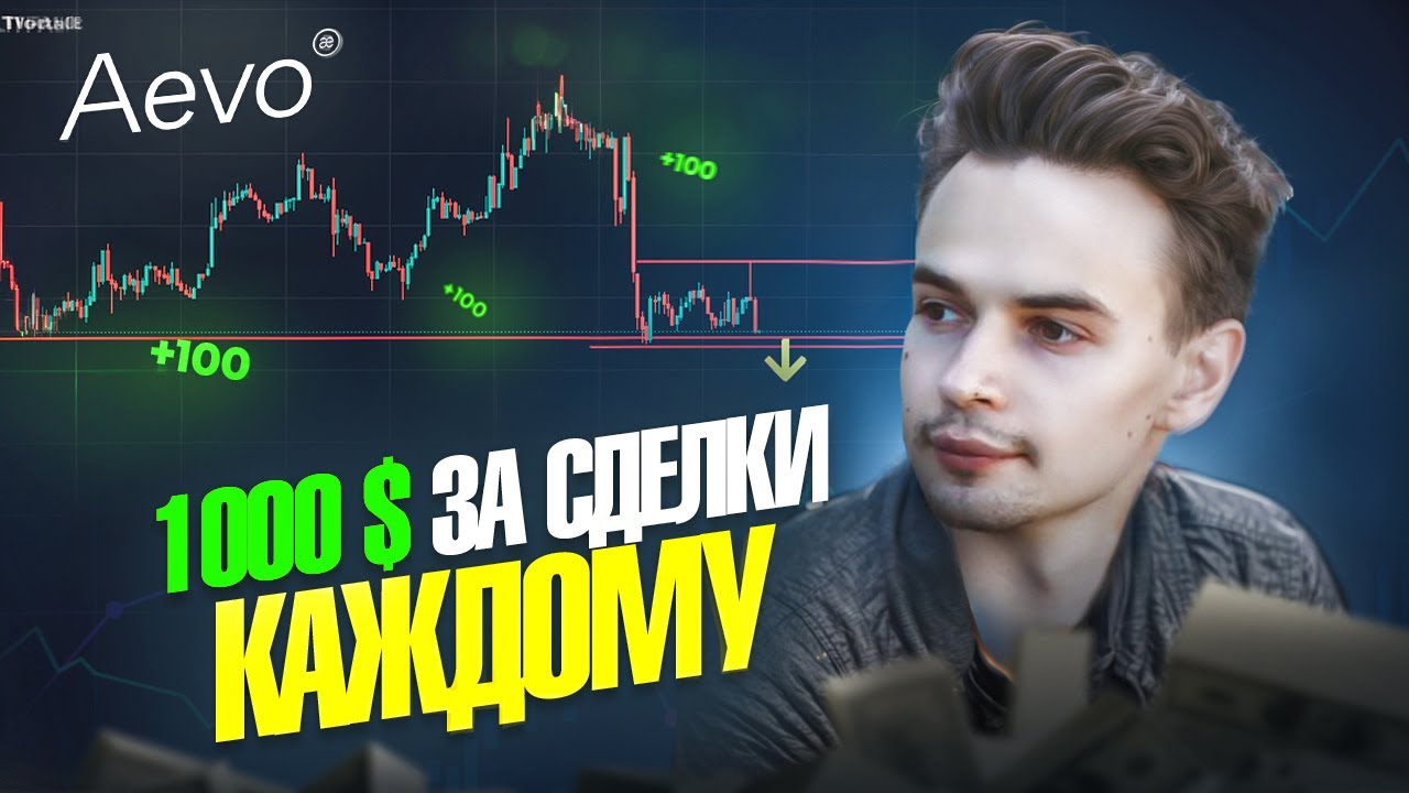 AEVO ДАСТ КАЖДОМУ $1000 ЗА ТРЕЙДИНГ. AIRDROP. AEVO