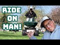 Is a Perma Green Worth It For Your 10 Acre Lawn??? // Ride-On Lawn Spreader/Sprayer Review