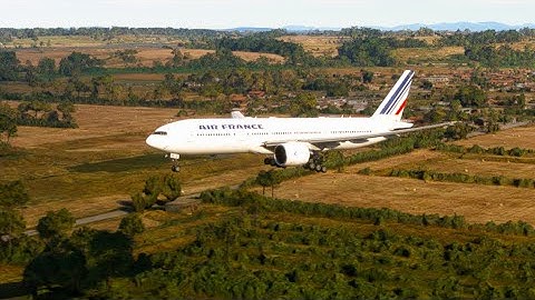 the plane hit a storm and made an emergency landing EPs63