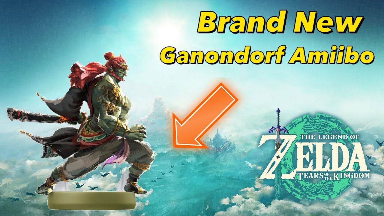 New Zelda And Ganondorf Tears Of The Kingdom Amiibo Will Release