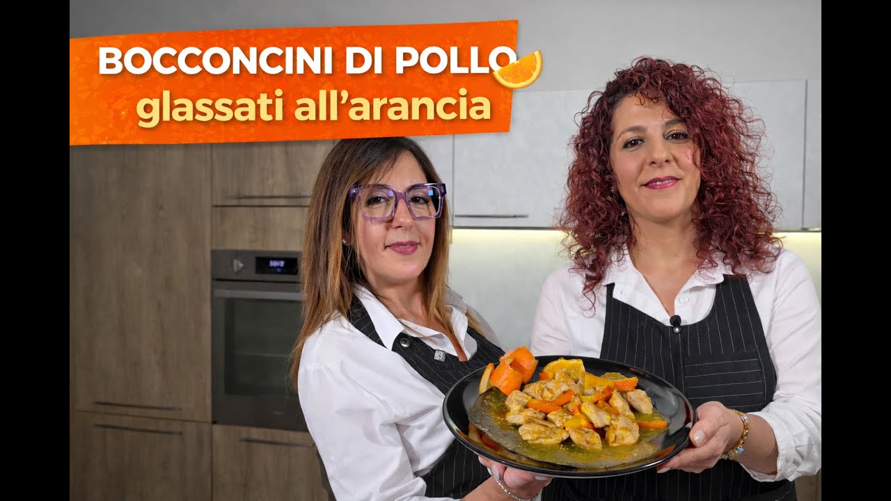 Bocconcini di Pollo glassati all'arancia