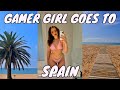 Barcelona vlog  gamer girl goes to spain 