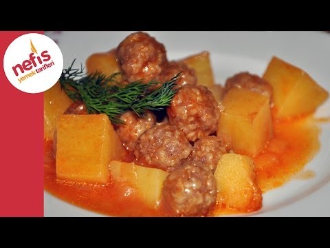 Patatesli Sulu Köfte Yemeği | Nefis Yemek Tarifleri