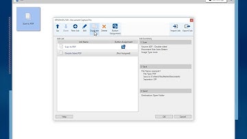 Epson Document Capture Pro: #5 Creating Scan Jobs and One Touch Job Scanning