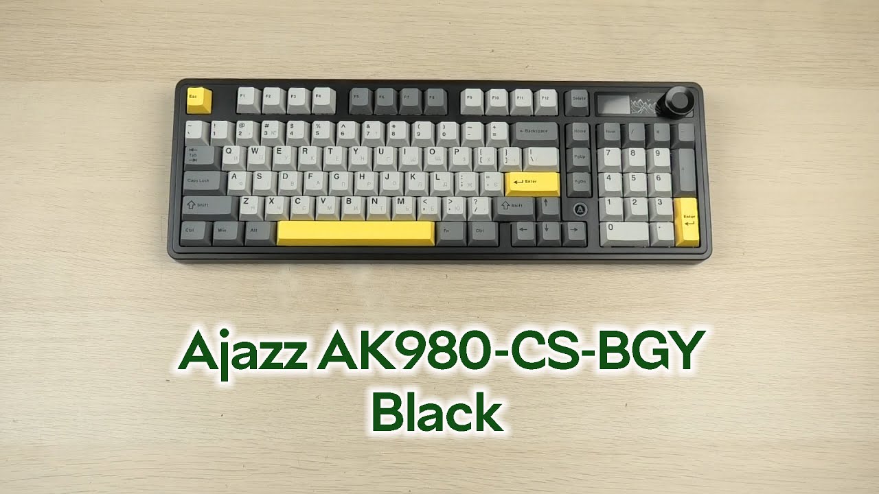 Клавиатура механическая беспроводная Ajazz AK980 Clear Sky Switch