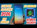 ULTIMATE SECURITY 2026 All Samsung Frp Bypass Android 16 New FRP, Google Account Remove | FRP Unlock