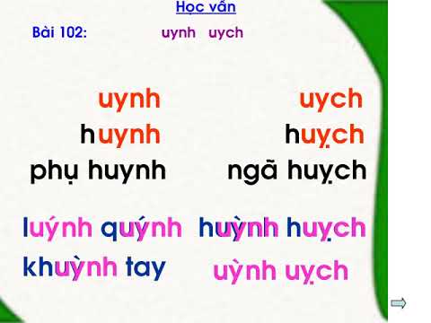 Bài giảng trực tuyến Thứ sáu ngày 10/04/2020 Môn Học vần - Lớp 1.