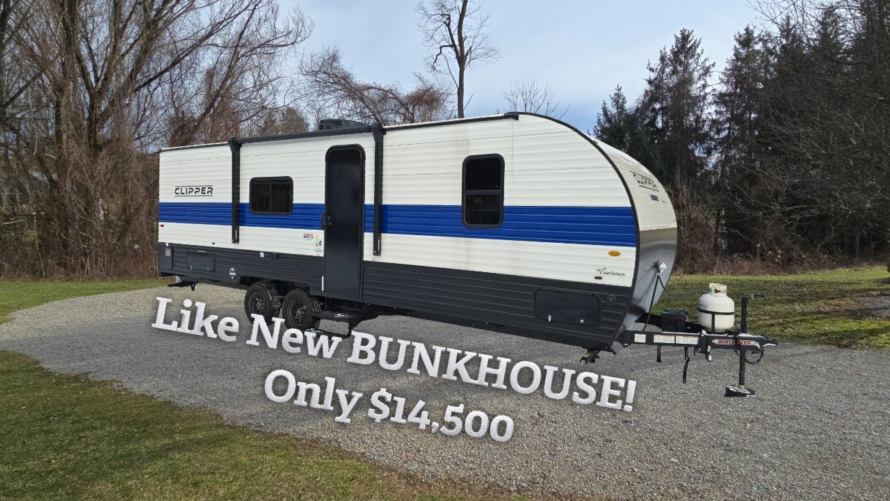 FOR SALE - 2025 Coachmen Cadet 26BH Bunkhouse Travel Trailer - $14,500