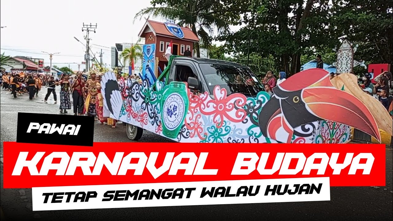 Karnaval Budaya Barito Selatan 2025 | Meriah di Tengah Hujan, Buntok Tetap Semarak!
