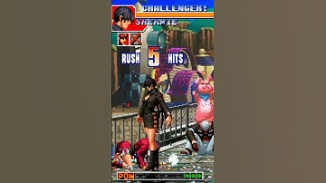 KOF 97 OROCHI SHERMIE POWER MOVES 1 #Shorts