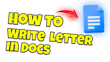 How to Write a Letter on Google Docs -STEP BY STEP