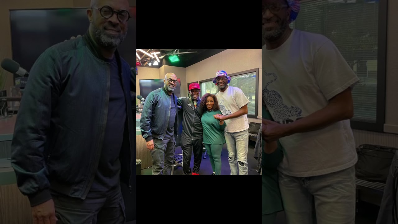 Stephanie Mills & Pastor Haynes In The Studio