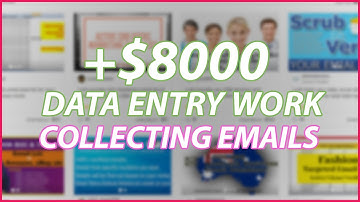 Copy paste data entry simple Fiverr work - Email scrapping - Fiverr gig ideas - MAke money fast