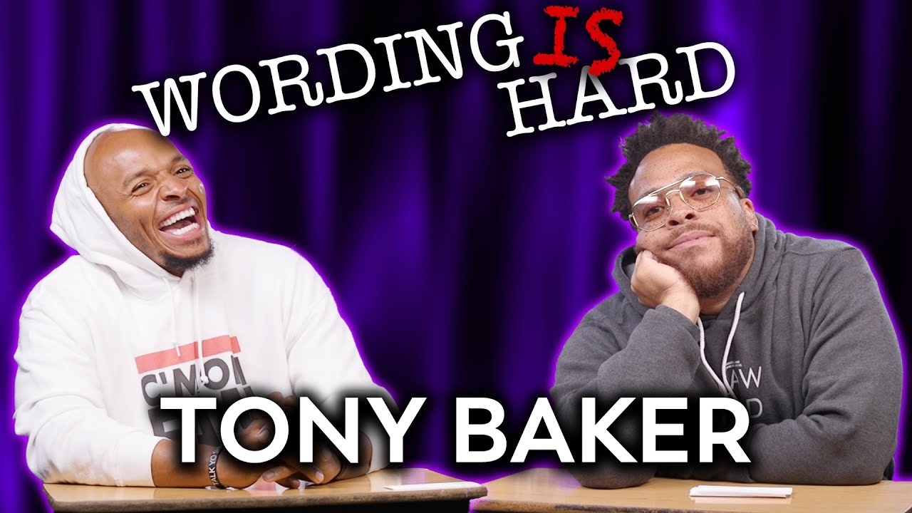 Tony Baker VS Tahir Moore   WORDING IS HARD REMATCH