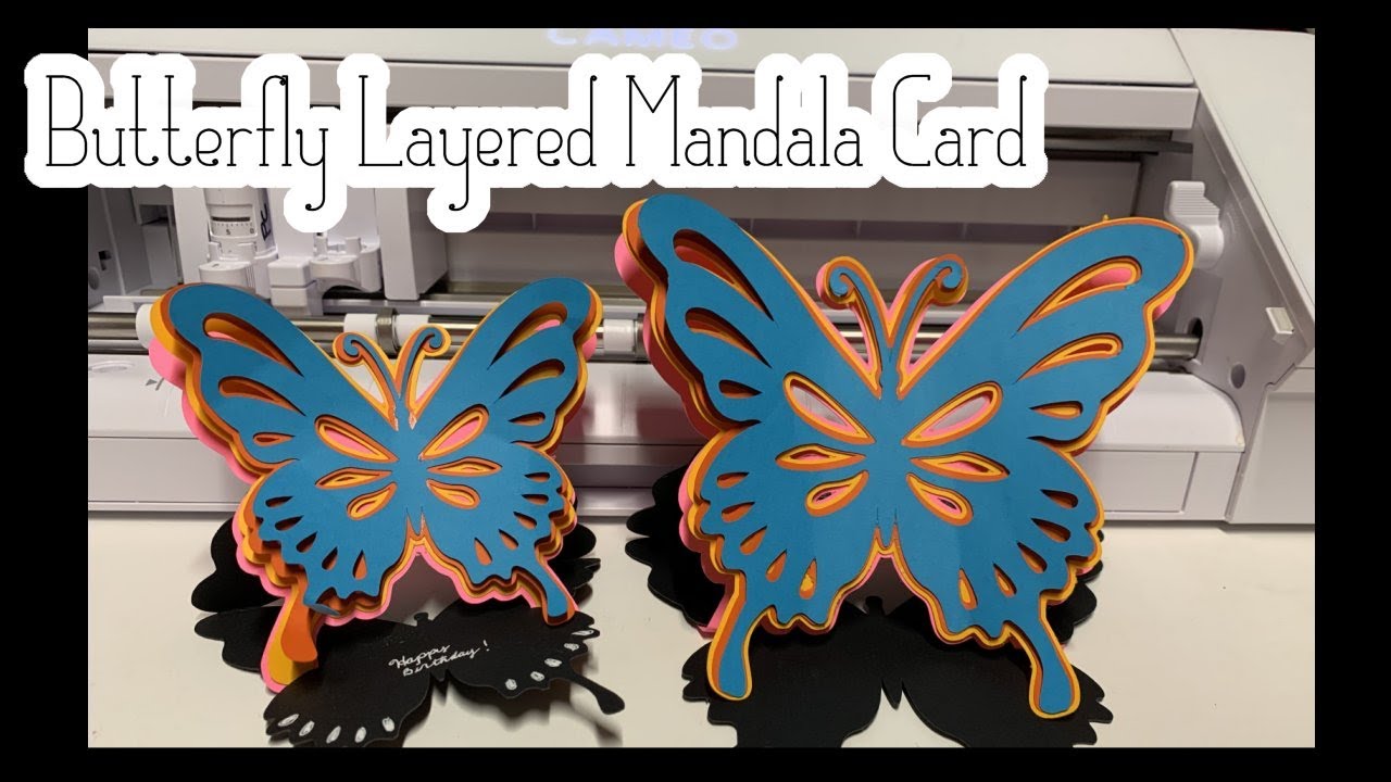 Download Butterfly Layered Mandala Card Youtube