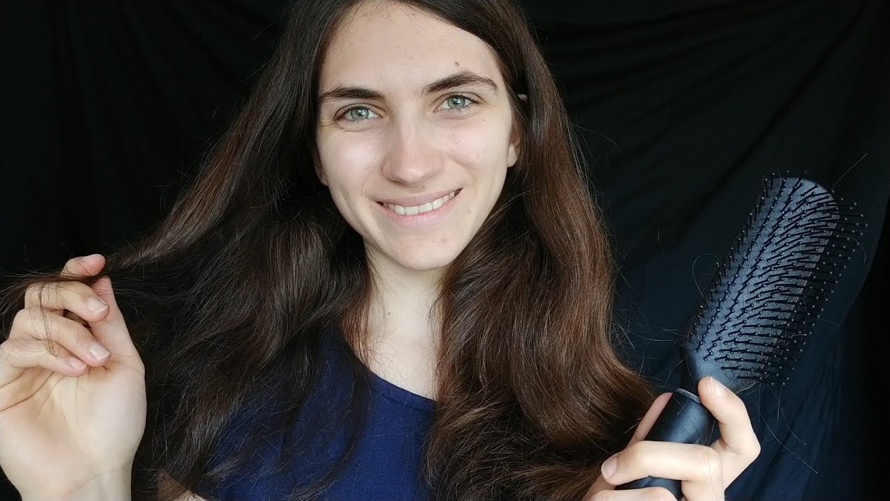 brushing-really-knotty-hair-asmr-no-talking-youtube