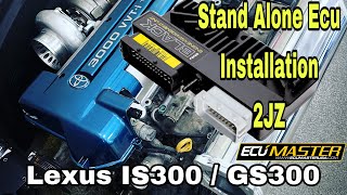 Stand Alone ECU Installation ~ ECU Master PnP Kit For Lexus IS300 / GS300