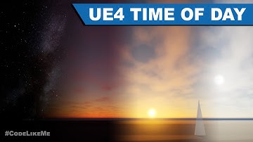 Unreal Sky Atmosphere with Time of Day - UE4 Tutorial #377