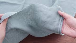 IN50721 洗いこまれた綾織りベルギーリネン1/60番手