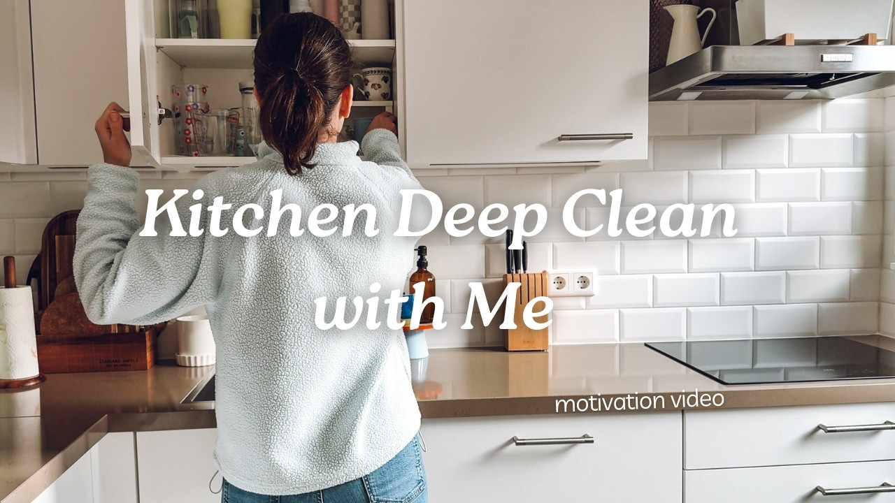 Motivation Kitchen Cleaning | Simple, Calm & Inspiring