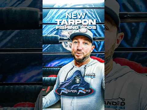 New Tarpon Fishing Rods for 2024 - Glass vs Graphite Reaper Rods #fishingrod