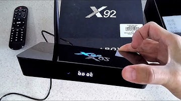 X92 Amlogic S912 Octa Core 3GB RAM  32GB ROM Android 7.1.2 Nougat 4K TV Box - Powerful TV Box