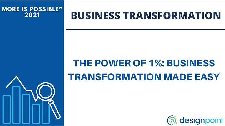 The Power of 1%: Business Transformation Made Easy