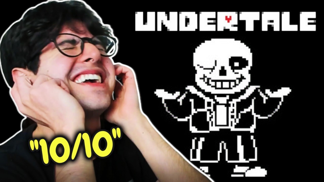 Listening To UNDERTALE OST For The FIRST TIME!! (IT'S AMAZING😭)