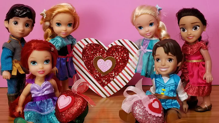 Valentine's day 2021 ! Elsa & Anna toddlers at sch...