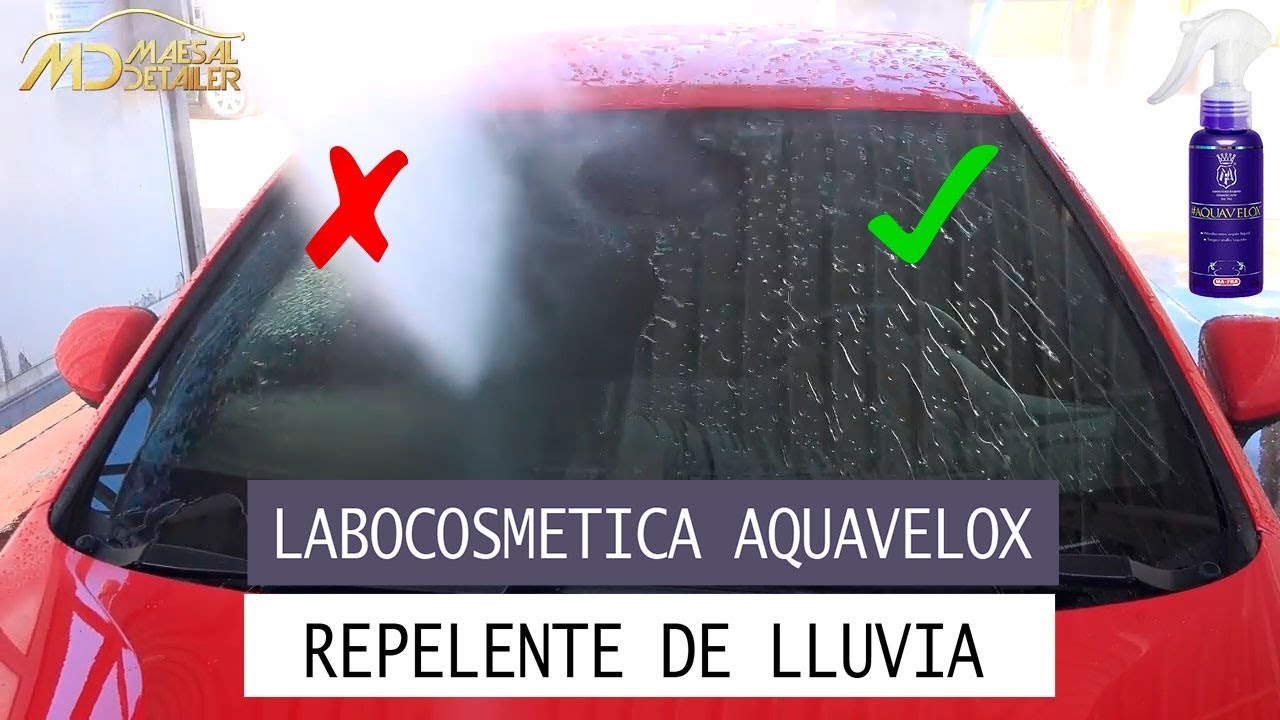 repelente lluvia parabrisas tratamiento antilluvia Cristal