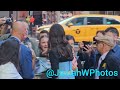 Anne Hathaway in Times Square