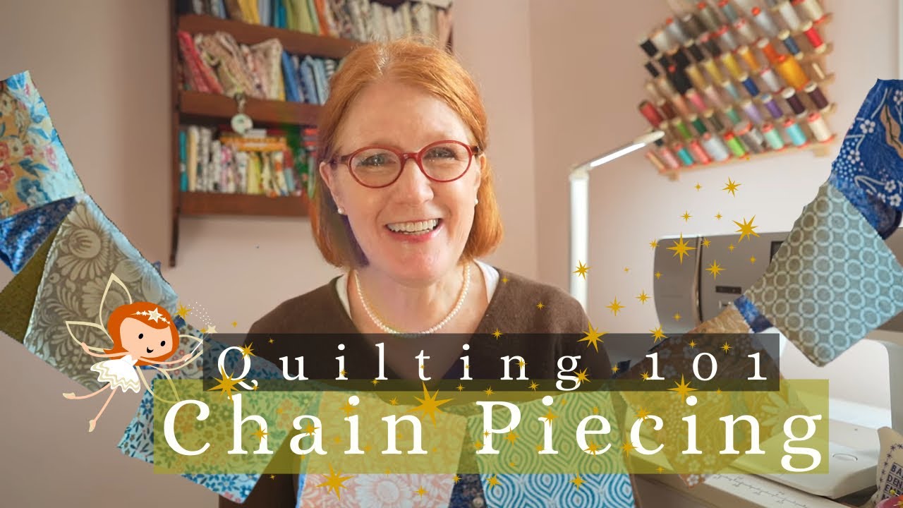 Quilting 101 How to Do Chain Piecing Quilting Tutorial YouTube