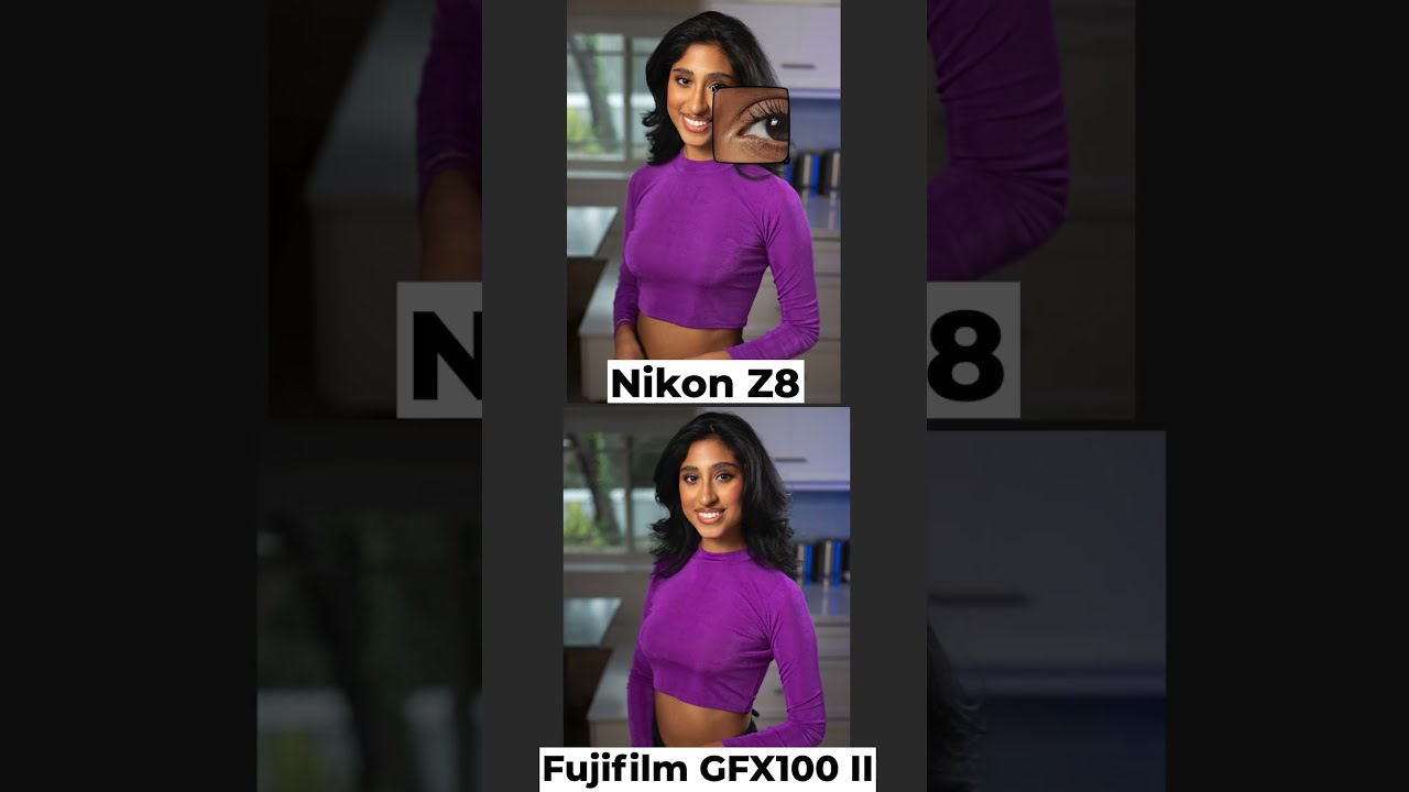 Nikon Z8 Vs Fujifilm GFX100 II Image Quality Comparison Photography NikonZ8 FujifilmGFX100II