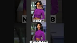 Nikon Z8 vs Fujifilm GFX100 II Image Quality Comparison #photography #NikonZ8 #FujifilmGFX100II