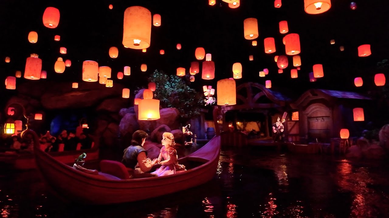 Rapunzel's Lantern Festival FULL RIDE POV 4K | Tokyo DisneySea