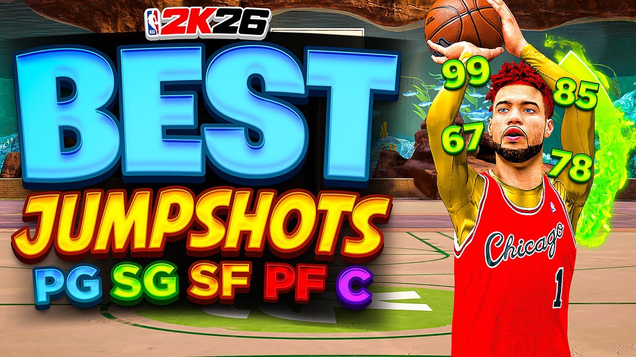 BEST JUMPSHOTS for ALL BUILDS, HEIGHTS, & 3PT RATINGS on NBA2K26! BEST SHOOTING TIPS!