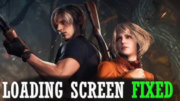 Fix Random Stuck on Loading Screen on RE4 REMAKE - Resident Evil 4 Remake 100% Working