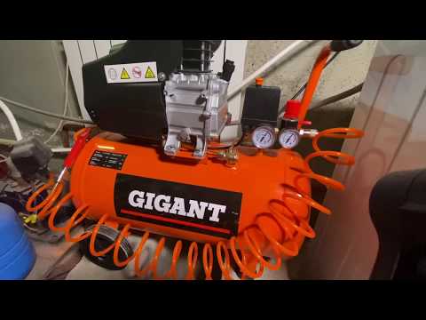 КОМПРЕССОР ДЛЯ МАСТЕРСКОЙ. GIGANT LAS 50/1800