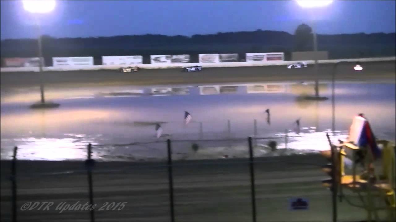 Route 45 Raceway UMP Pro Crate Late Model Heats | Route 45 Raceway | 7.4.15 - YouTube