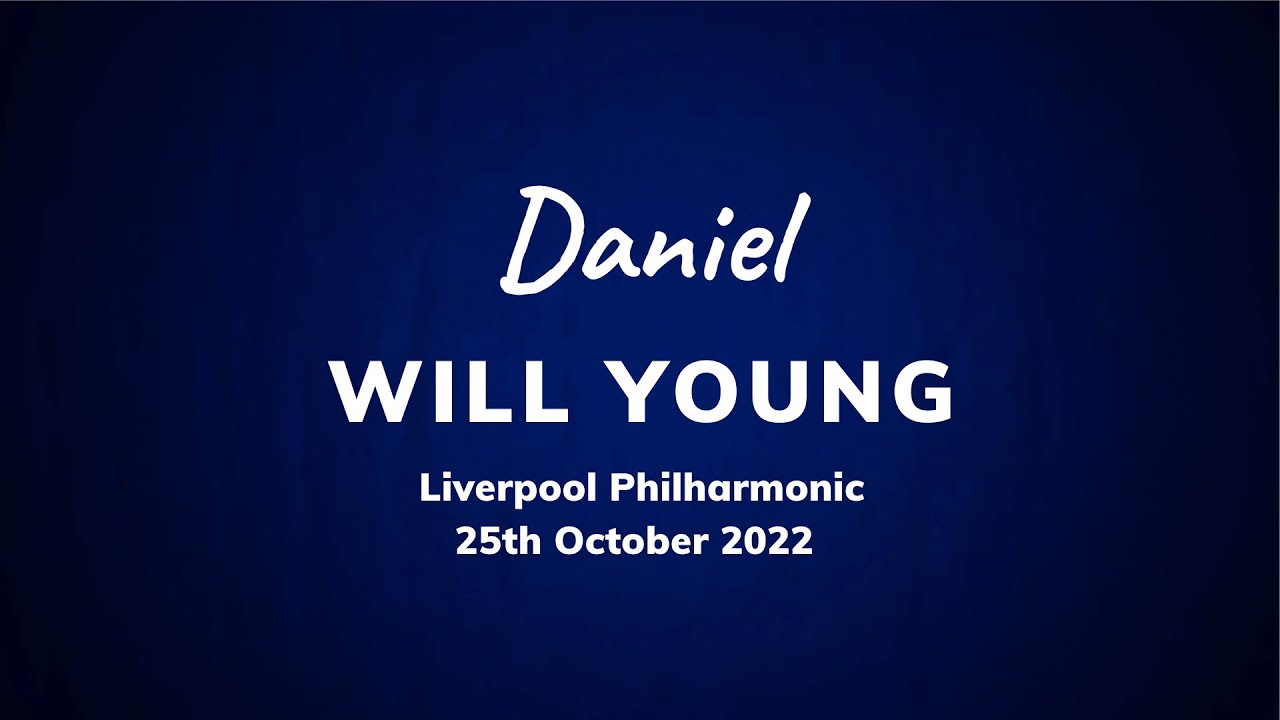 Will Young - Daniel (Live at Liverpool Philharmonic)