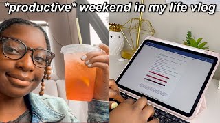 productive weekend in my life vlog + skincare routine :)